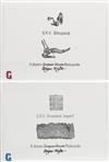 GOREY, EDWARD. Q. R. V. Hikuptah * Q. R. V. Unwmkd. Imperf. A Dozen Dogear Wryde Postcards.